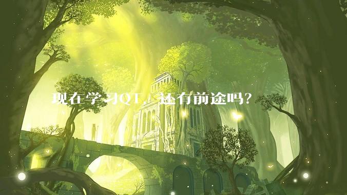 现在学习QT，还有前途吗？